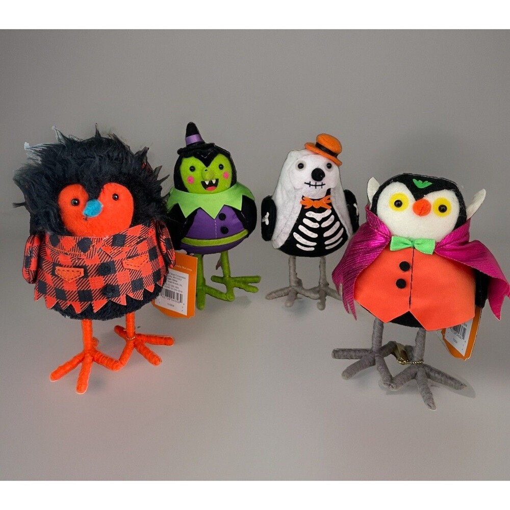 Halloween Target Felt Birds Bonesy Moony Charmer Spellma Hyde & Eek